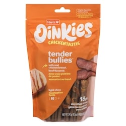 Hartz Oinkies gâteries à mâcher pour chiens aromatisé au bœuf mastication facile 243 g, 6,99 $/100g