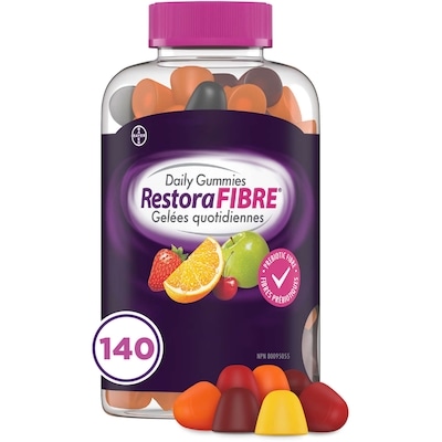 Restoralax RestoraFIBRE Daily Prebiotic Fibre Gummies - Fibre Supplements For Men & Women 140 ea, $0.19/1ea