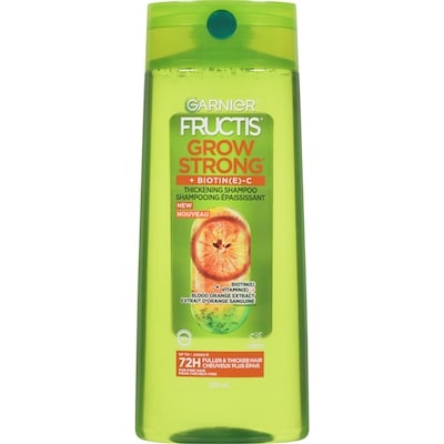 Garnier Fructis Grow Strong Thickening Shampoo for Fine Hair, with Vitamin C 650 ml, $1.38/100ml