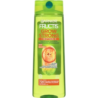 Garnier Fructis Grow Strong Thickening Shampoo for Fine Hair, with Vitamin C 370 ml, $1.48/100ml
