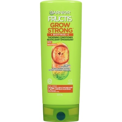 Garnier Fructis Grow Strong Thickening Conditioner for Fine Hair, with Vitamin C 334 ml, $1.49/100ml