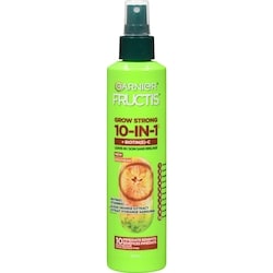 Fructis Grow Strong Thickening 10-in-1 Leave In Spray for Fine Hair, Heat Protectant, with Vitamin C