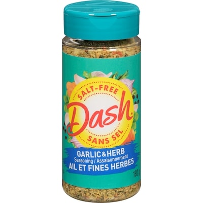 Mrs. Dash Assaisonnement ail et fines herbes 192 g, 5,46 $/100g