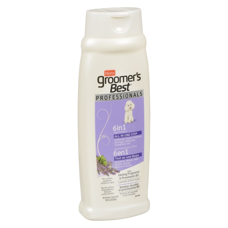 Groomer's Best Professionals 6 In 1 Dog Shampoo Lavender & Mint Scent