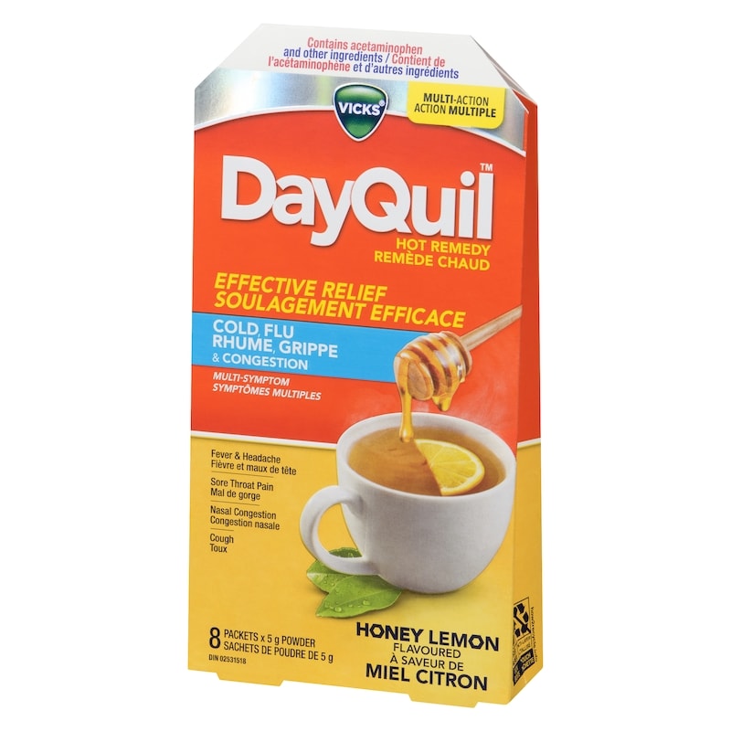 Dayquil Hot Remedy Cold, Flu & Congestion Medicine