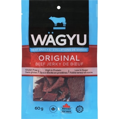 Wagyu Meat Snacks Original Beef Jerky 60 g, $18.32/100g