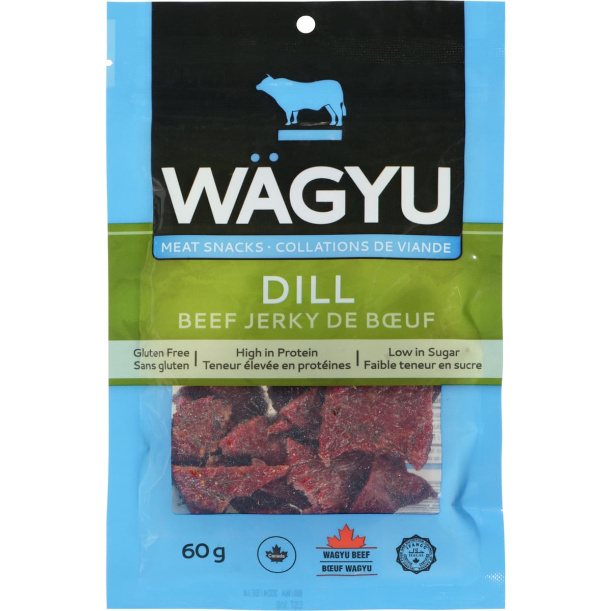 Wagyu Meat Snacks Dill Beef Jerky  60 g, $19.98/100g