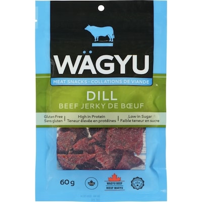 Wagyu Meat Snacks Dill Beef Jerky  60 g, $18.32/100g