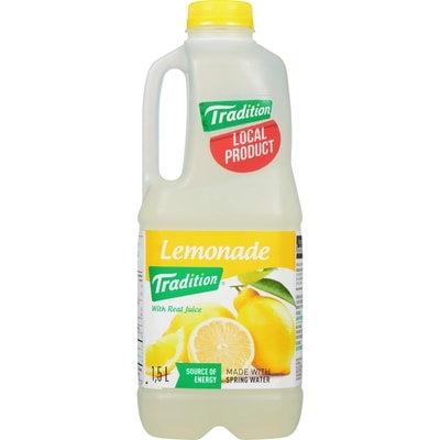 Tradition Lemonade 1.5 l, $0.37/100ml