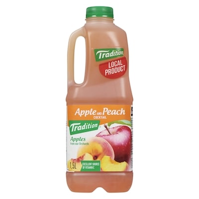 Tradition Cocktail, Apple & Peach 1.5 l, $0.37/100ml