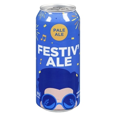null Bière pale ale (Pièce d’identité requise au moment du ramassage) 473 ml, 0,85 $/100ml