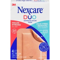 Duo Adhesive Gauze Pads