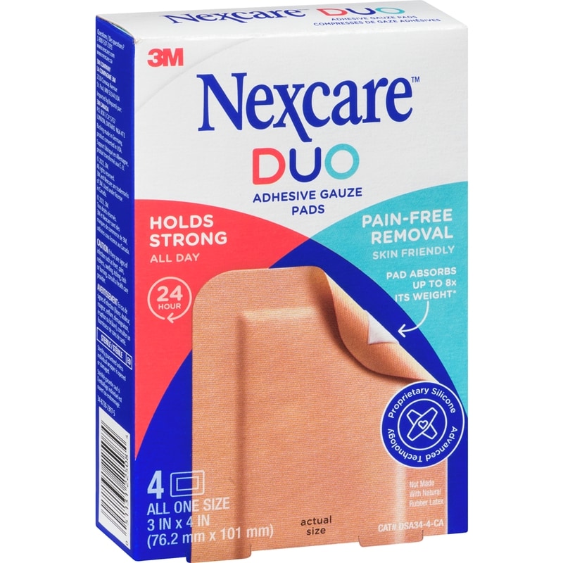 Duo Adhesive Gauze Pads