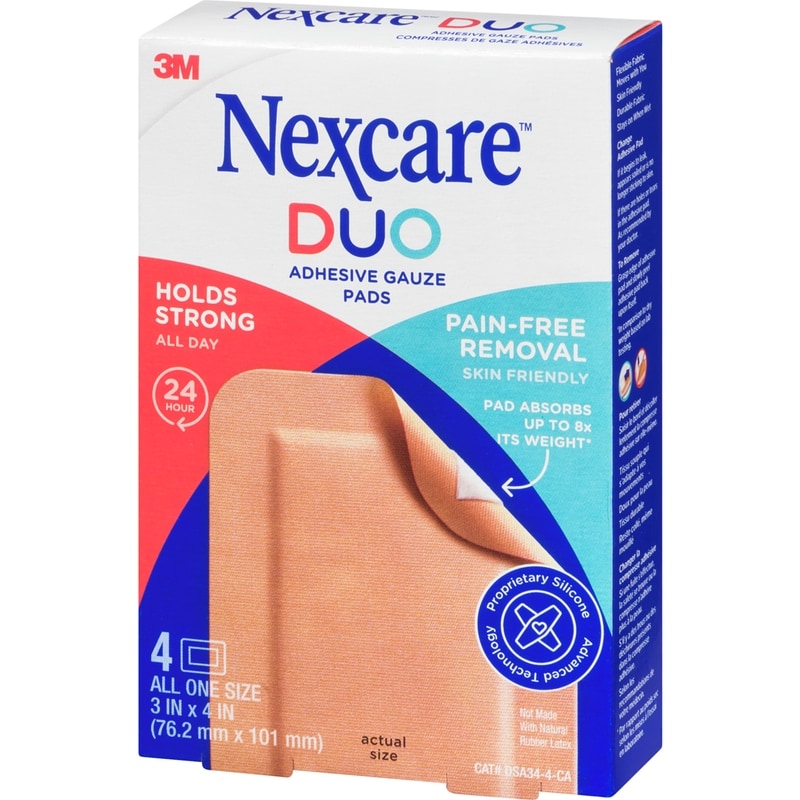 Duo Adhesive Gauze Pads