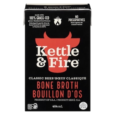 Kettle Bone Broth Classic Beef 454 ml, $2.86/100ml