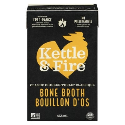 Kettle Bone Broth Classic Chicken Organic 454 ml, $2.86/100ml