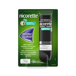 Nicorette QuickMist Spray, Quit Smoking and Smoking Cessation Aid, Spearmint 150 ea, $0.31/1ea