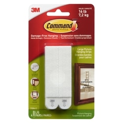 3M Large Picture Hanging Strips 1 ea, $7.00/1ea