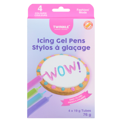 Twinkle Baker Décor Stylos à glaçage mode 76 g, 9,59 $/100g