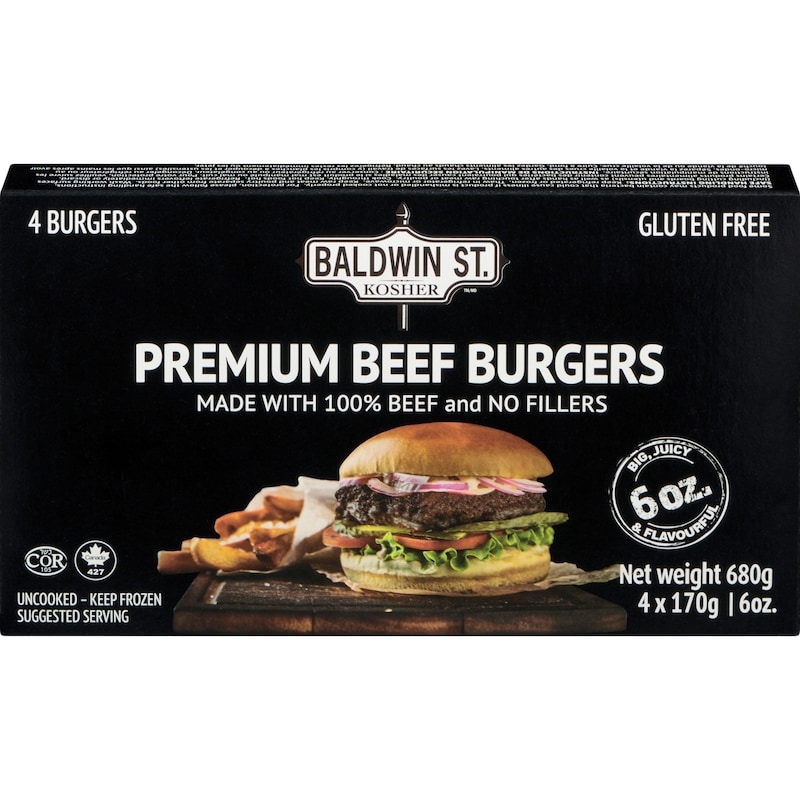 Premium Beef Burgers