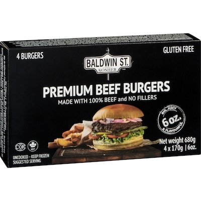 Premium Beef Burgers