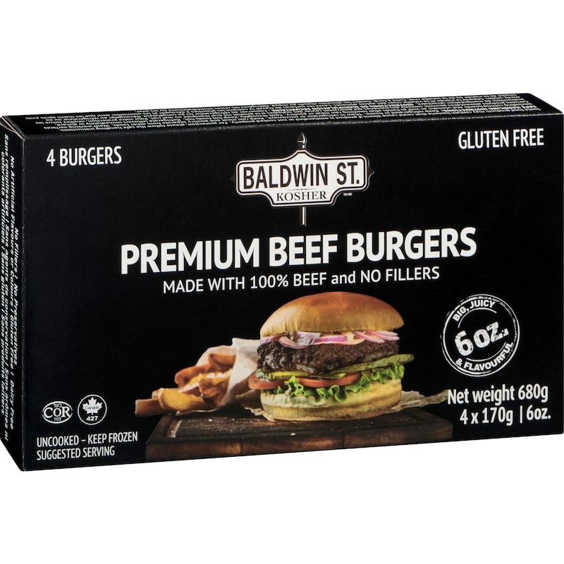 Premium Beef Burgers