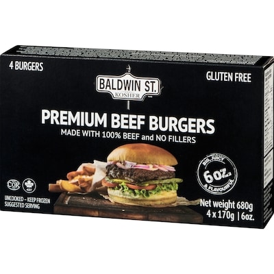 Premium Beef Burgers