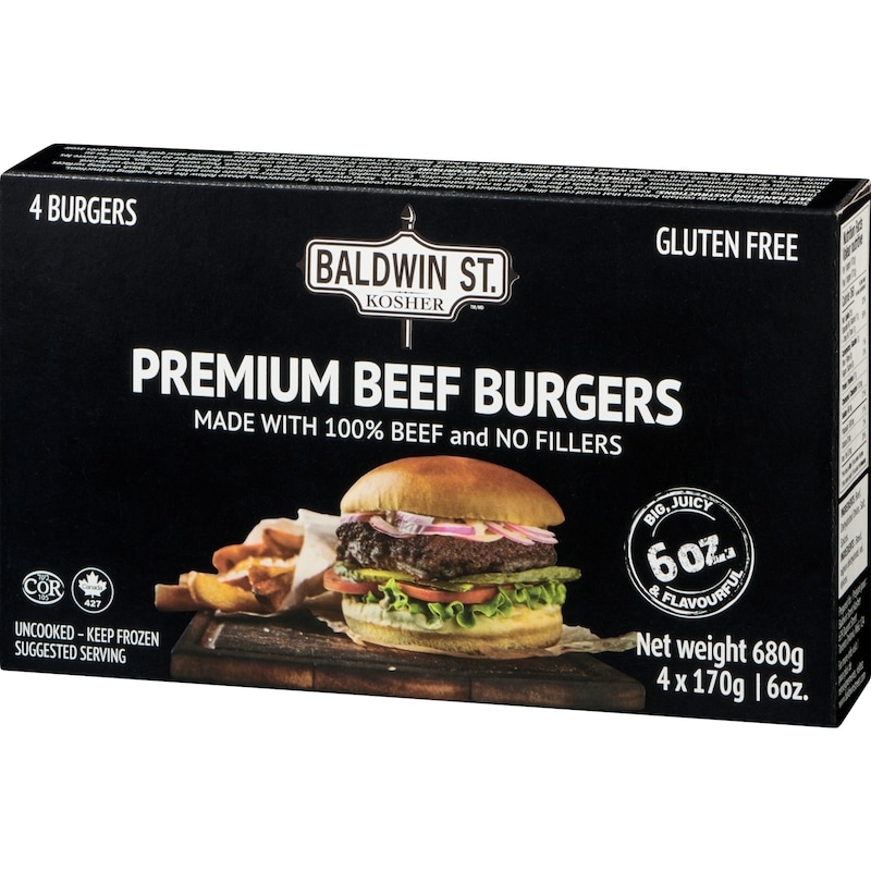 Premium Beef Burgers