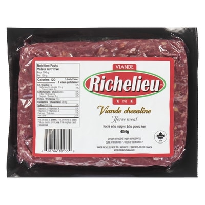 null Horse Meat Extra Ground Lean 454 g, $1.54/100g
