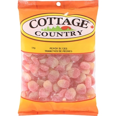 Cottage Country Peach Slices 1000 g, $1.00/100g