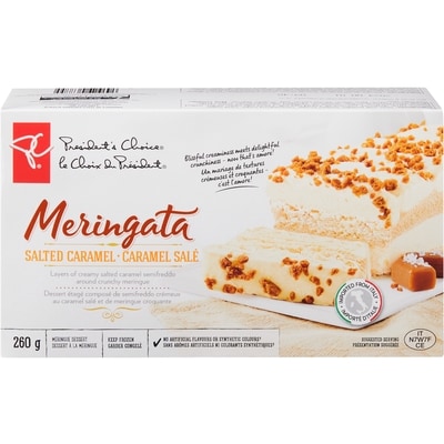 President's Choice Salted Caramel Meringata Meringue Dessert 260 g, $3.46/100g