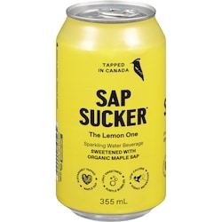 Sap Sucker Sparkling Water Beverage The Lemon One 355 ml, $0.70/100ml