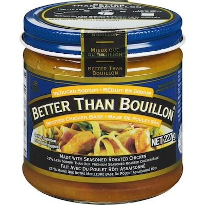 Better Than Bouillon Roasted Chicken Base Reduced Sodium 227 g, $3.52/100g