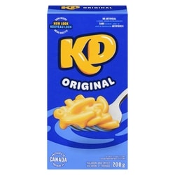 Kraft Macaroni et fromage original, boîte 200 g, 1,00 $/100g