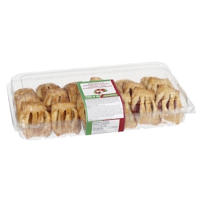 Mini Apple & Raspberry Strudel