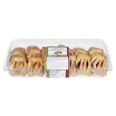 null Strudel aux pommes et framboise 792 g, 0,82 $/100g