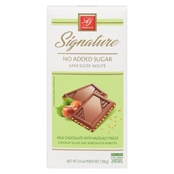 Signature Milk Chocolate With Hazelnut Pieces