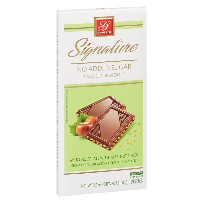 Signature Milk Chocolate With Hazelnut Pieces