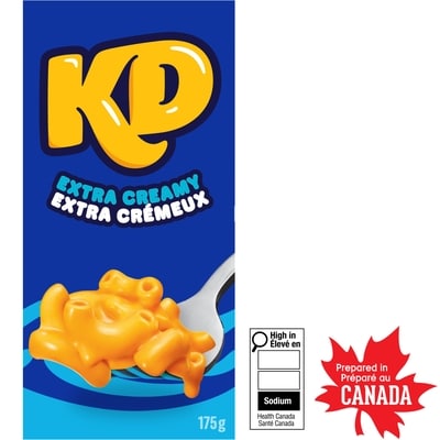 Kraft Macaroni et fromage extra crémeux, boîte 175 g, 1,71 $/100g
