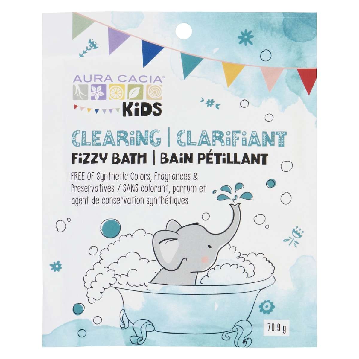 Aura Cacia Kids bai̇n pétillant clarifiant 70.9 g, 6,78 $/100g