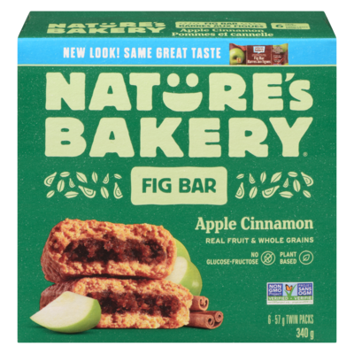 Nature's Bakery Fig Bar Apple Cinnamon 340 g, $2.64/100g