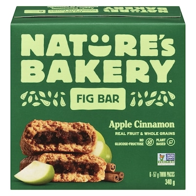 Nature's Bakery Fig Bar Apple Cinnamon 340 g, $2.64/100g