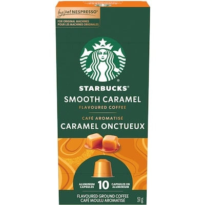Starbucks Caramel onctueux, pour NESPRESSO Original 51 g, 23,51 $/100g