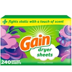 Dryer Sheets Moonlight Breeze, 240 Sheets