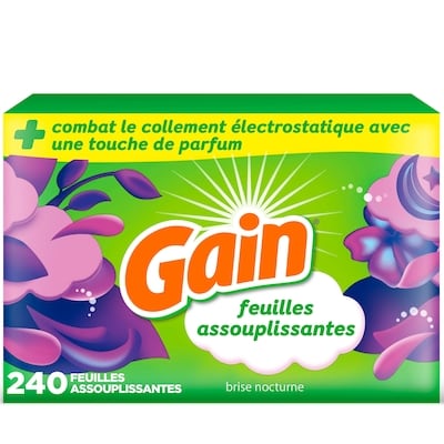 Gain Feuilles assouplissantes Moonlight Breeze 240 feuilles 240 ea, 0,08 $/1ch