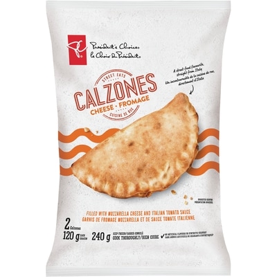 President's Choice Cheese Calzones 2x120.0 g, $2.50/100g