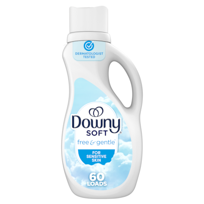 Downy Free & Gentle Liquid Fabric Softener, 60 Loads 1.31 l, $0.38/100ml