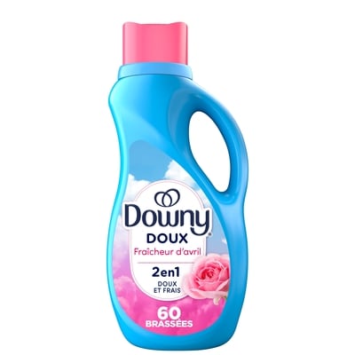 Downy Assouplissant textile liquide pour la lessive Ultra (adoucissant textile), Fraîcheur d’avril , 60 brassées 1.31 l, 0,38 $/100ml