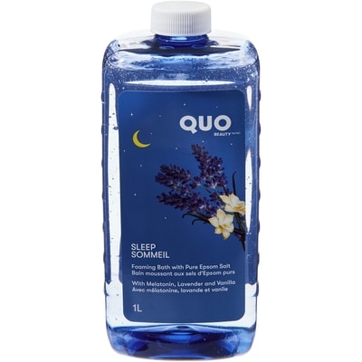 Quo Beauty Foaming Bath with Pure Epsom Salt, Sleep 1 ea, $7.00/1ea