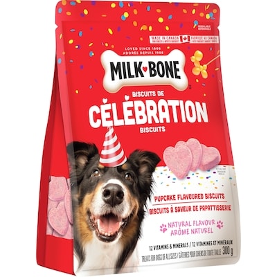 Biscuits de celebration gâteries pour chiens de toute taille biscuits à saveur de papattisserie